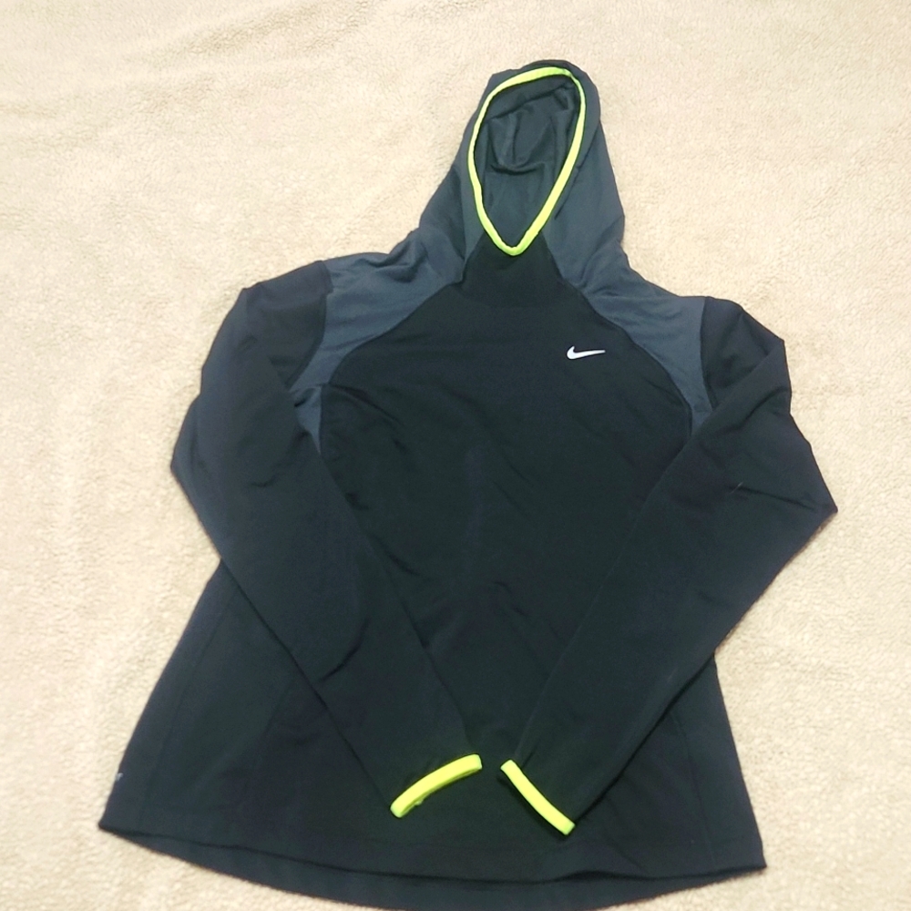Nike pull over hooded top